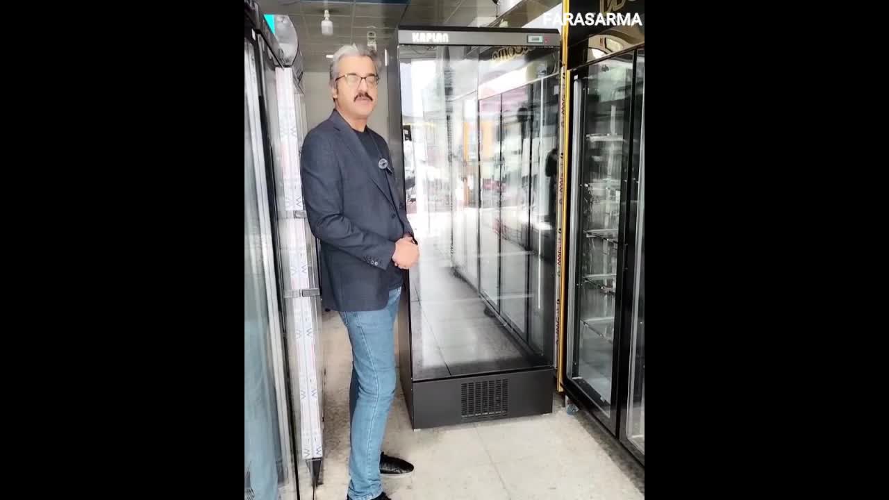 یخچال ایستاده تک درب عرض 70 کاپلن