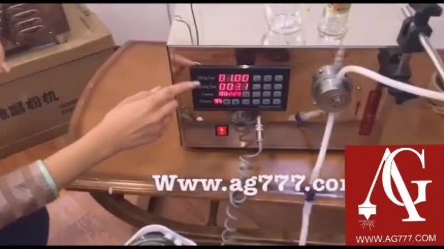 دستگاه پرکن مایعات مدل AG-FM1