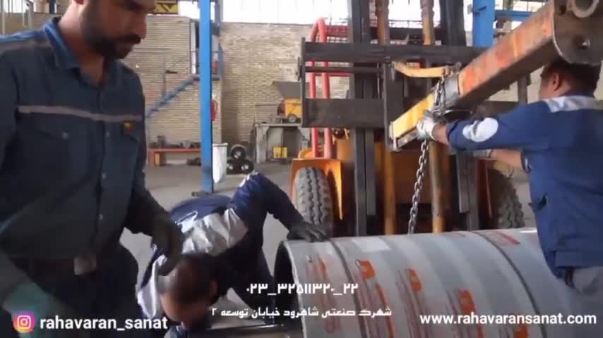 ساخت درام نوار نقاله در شرکت ره آوران صنعت قومس