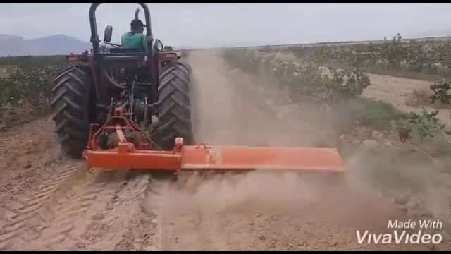 رتیواتور 54 پره کشویی هیدرولیکی گیربکس بغل