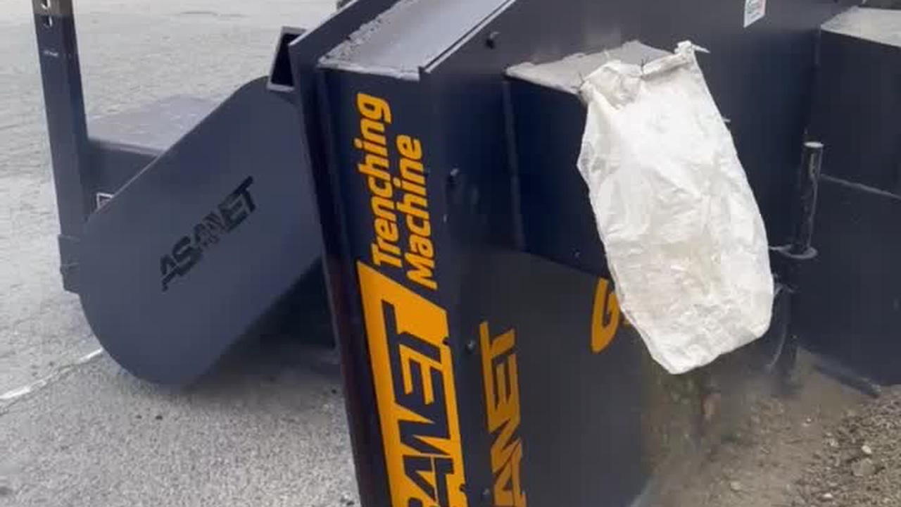 ترنچر حفاری فیبر نوری 