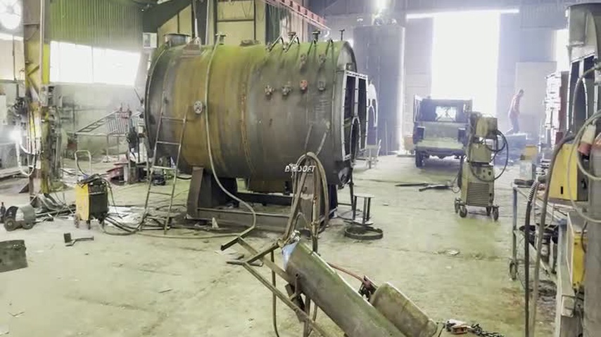 دیگ بخار ۶ تن ( ۶۰۰۰ کیلوگرم )