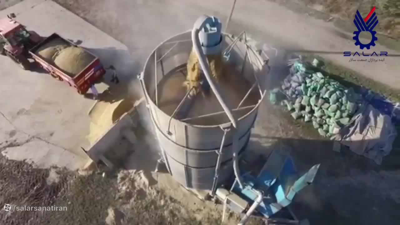 دستگاه خشککن شالی و غلات قابل حمل (Portable Paddy and Grain Dryer)